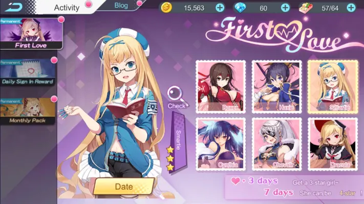 Girls X Battle android App screenshot 9