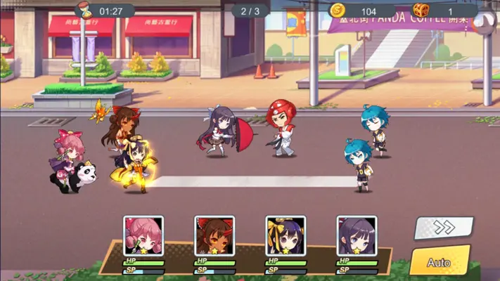 Girls X Battle android App screenshot 10