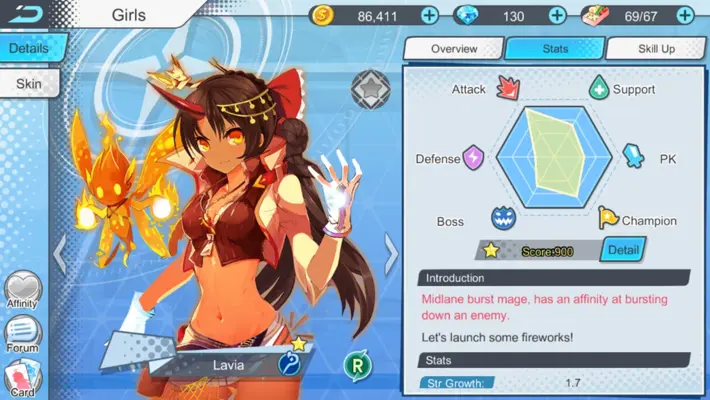 Girls X Battle android App screenshot 11