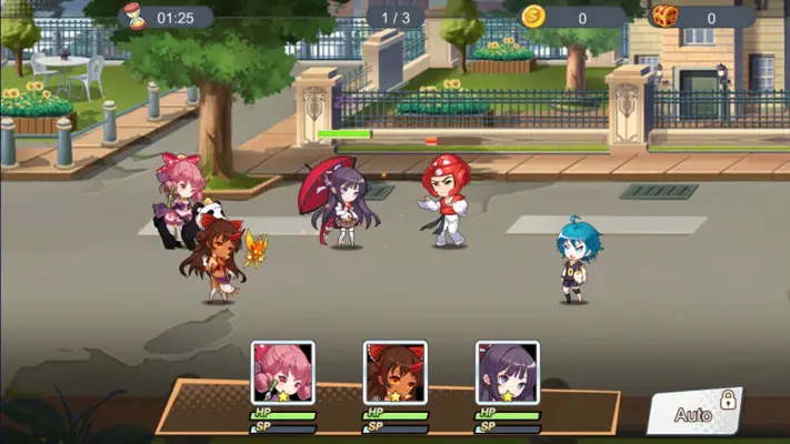 Girls X Battle android App screenshot 3