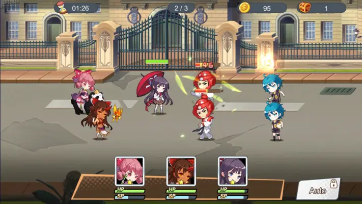 Girls X Battle android App screenshot 4