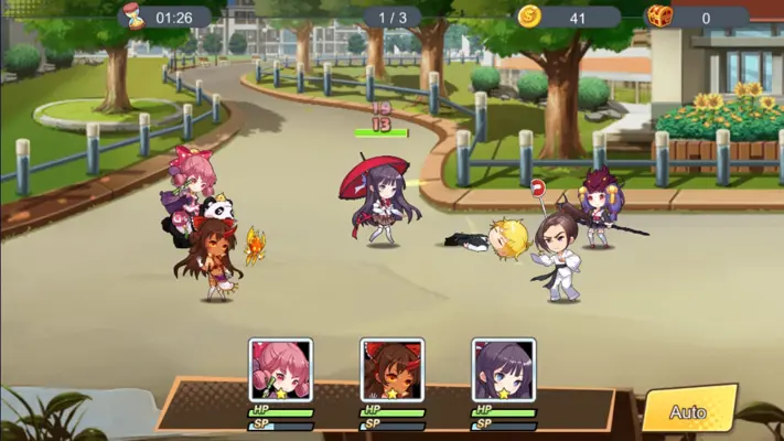 Girls X Battle android App screenshot 7