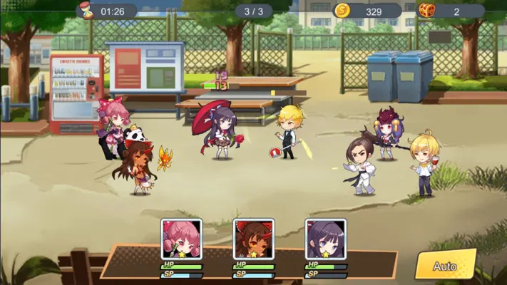 Girls X Battle android App screenshot 8